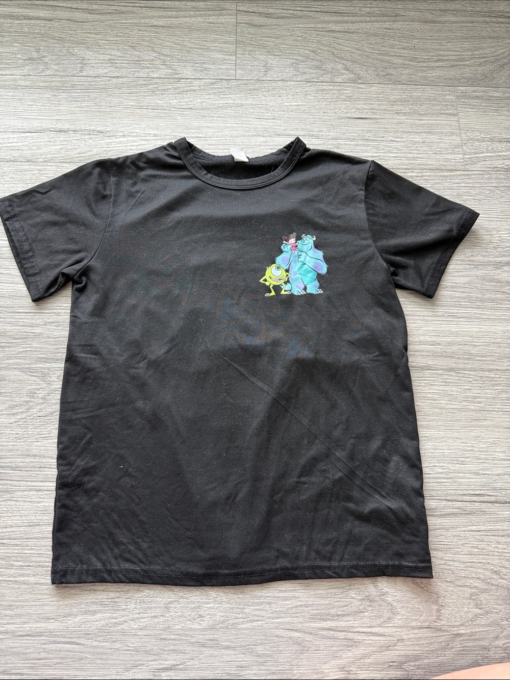 Kids Black Monsters, Inc. Mike & Sulley Graphic Tee